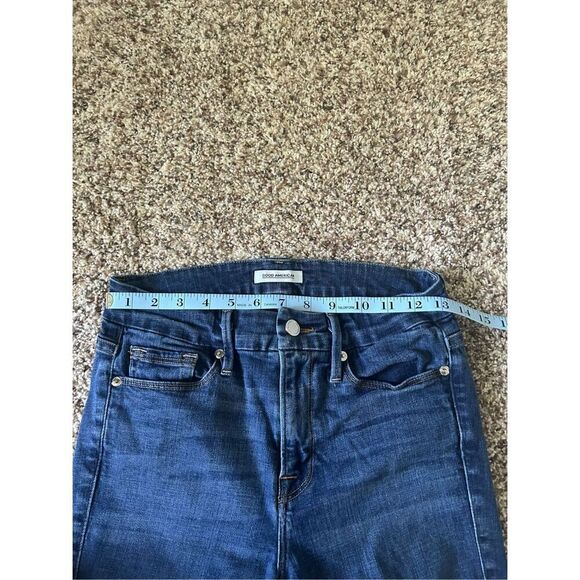 Good American Good Legs Dark Wash Size 4 Skinny Jeans - Picture 4 of 12